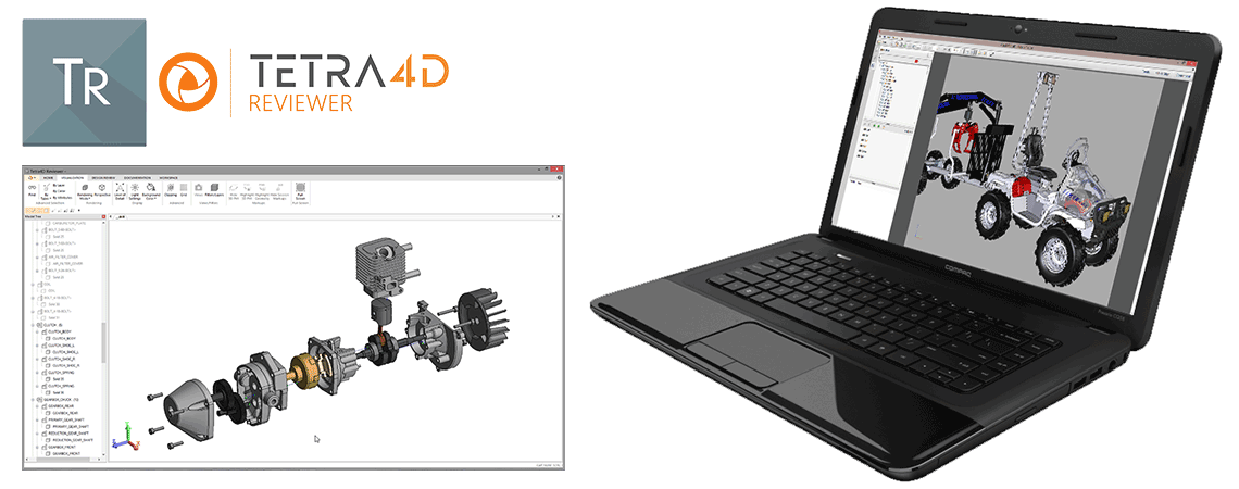 Tetra4D Reviewer – CAD-Daten visualisieren und analysieren